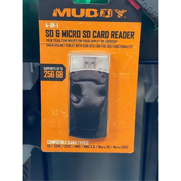muddy Cameras, Photo & Video Muddy Sdand Micro Sd Card Reader And
